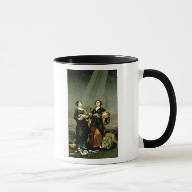 St. Justina and St. Rufina, 1817 Mug (Right)