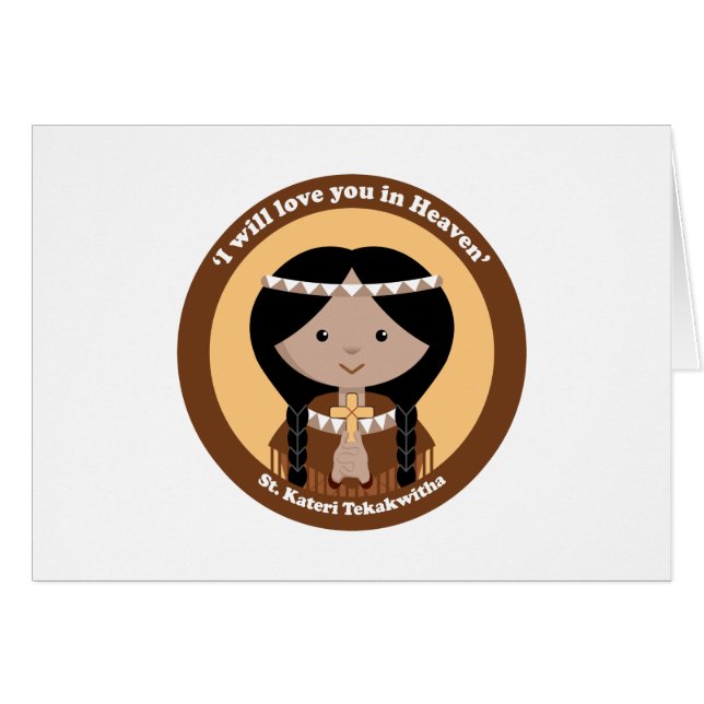 St. Kateri Tekakwitha (Front Horizontal)