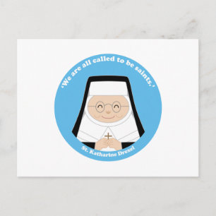 St. Katharine Drexel Postcard