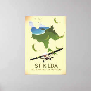 St Kilda, Outer Hebrides Scotland Canvas Print