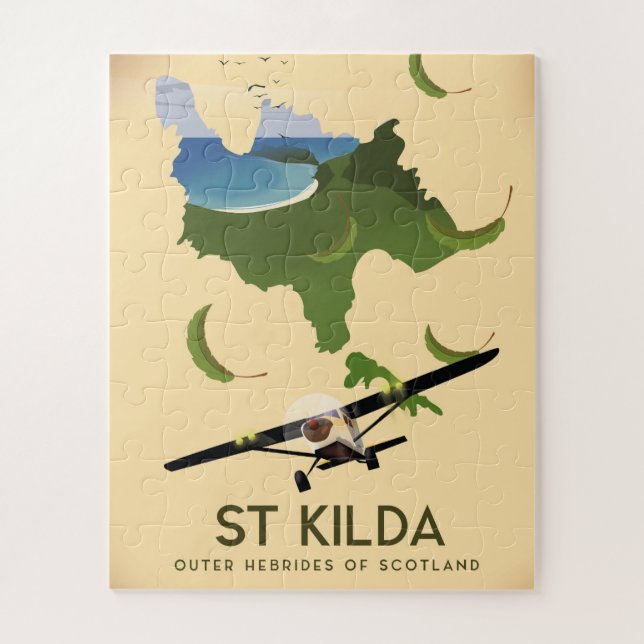 St Kilda, Outer Hebrides Scotland Jigsaw Puzzle (Vertical)