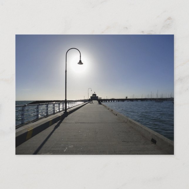 St Kilda Pier Postcard (Front)