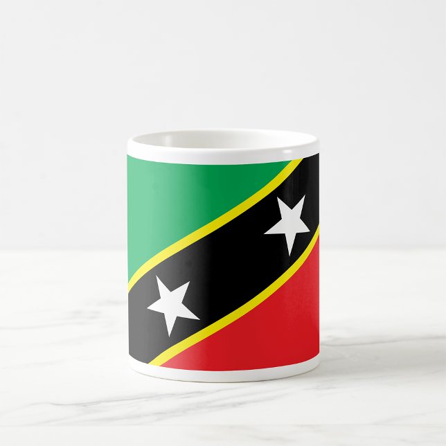 St Kitts And Nevis Flag Coffee Mug (Creator Uploaded)