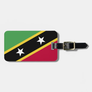 St. Kitts and Nevis Flag Luggage Tag