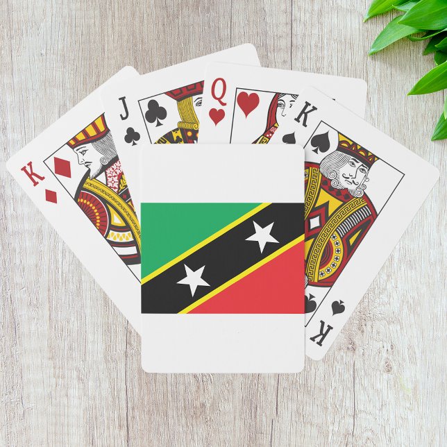 St Kitts And Nevis Flag Playing Cards (Creator Uploaded)