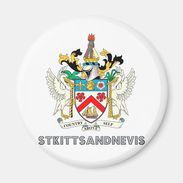 St. kitts and nevis magnet (Front)