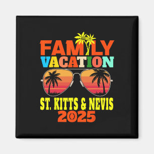 St. Kitts And Nevis Vacation Family Vacation 2025 Magnet