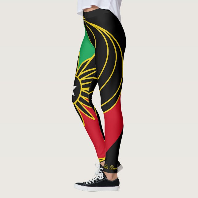 St. Kitts Glamourous Leggings (Left)