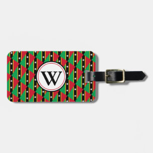ST KITTS NEVIS Custom Monogram Christian Luggage Tag