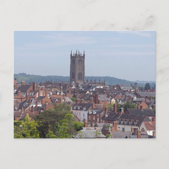 St Laurence's Church Ludlow Postcard (Front)