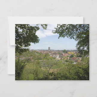 St Laurence's Church Ludlow Postcard