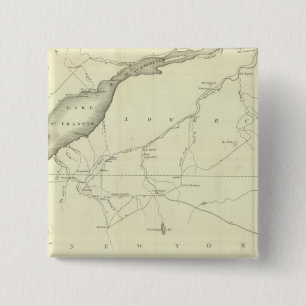 St. Lawrence and Adjacent Country 15 Cm Square Badge