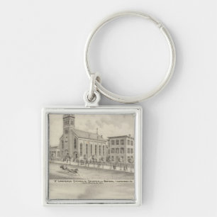 St Lawrence Catholic Church and School Key Ring