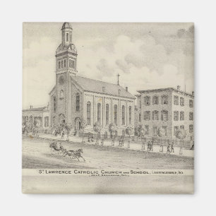 St Lawrence Catholic Church and School Magnet