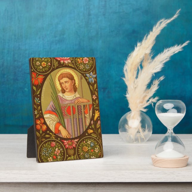 St. Lawrence (PM 04) 5"x7" Plaque 2 with Easel (Side)