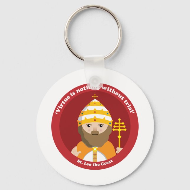 St. Leo the Great Key Ring (Front)