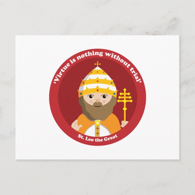 St. Leo the Great Postcard (Front)