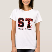 st letters black and red polka dots shadow