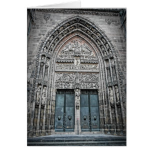 St. Lorenz Cathedral - Nuremberg, Germany Card