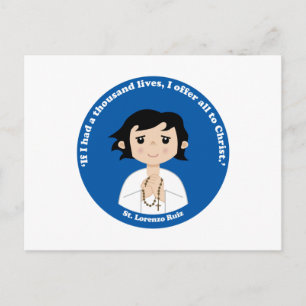 St. Lorenzo Ruiz Postcard