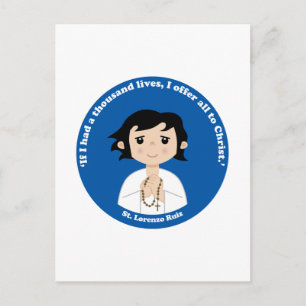St. Lorenzo Ruiz Postcard