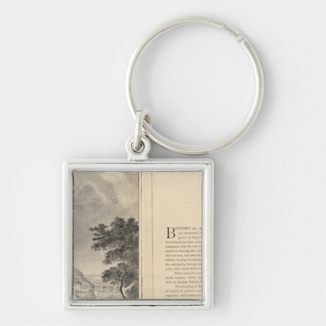 St. Louis, 1832 Key Ring (Front)