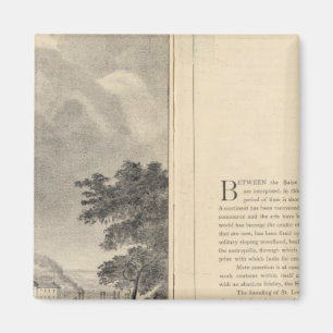 St. Louis, 1832 Magnet