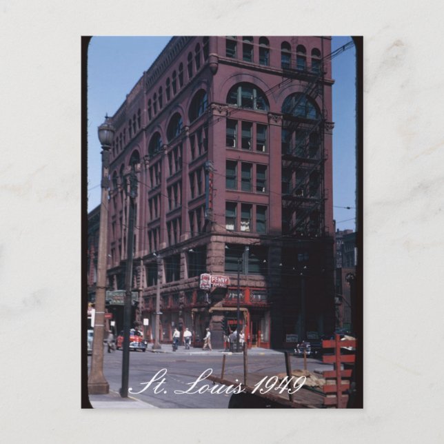 St. Louis 1949 Postcard (Front)