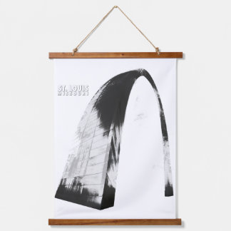 St Louis Arch Hanging Tapestry