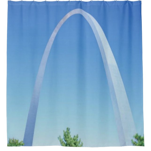 St. LOUIS ARCH Shower Curtain (Front)