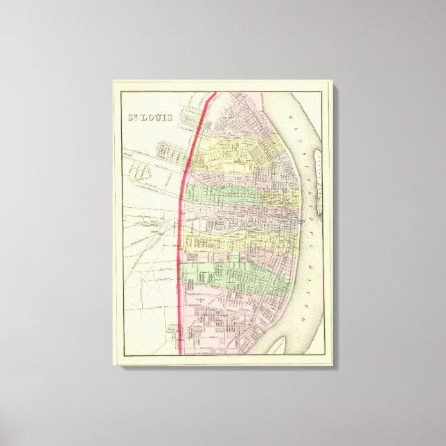 St Louis Canvas Print (Front)