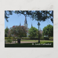 St. Louis Cathedral in the French Quarter Postcard