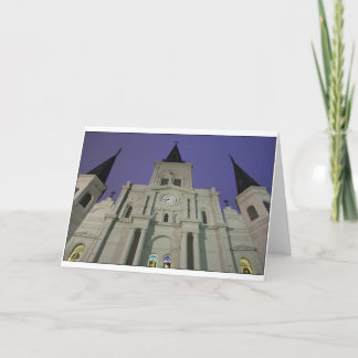 St. Louis Cathedral, Jackson Square, New Orleans Holiday Card