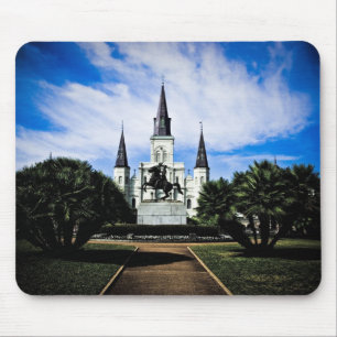 St Louis' Cathedral Mouse Pad