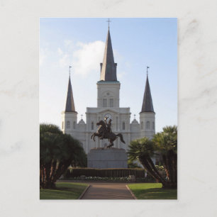 St. Louis Cathedral, New Orleans - Postcard