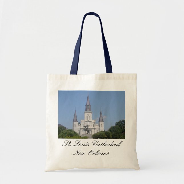 St. Louis Cathedral Tote Bag (Front)