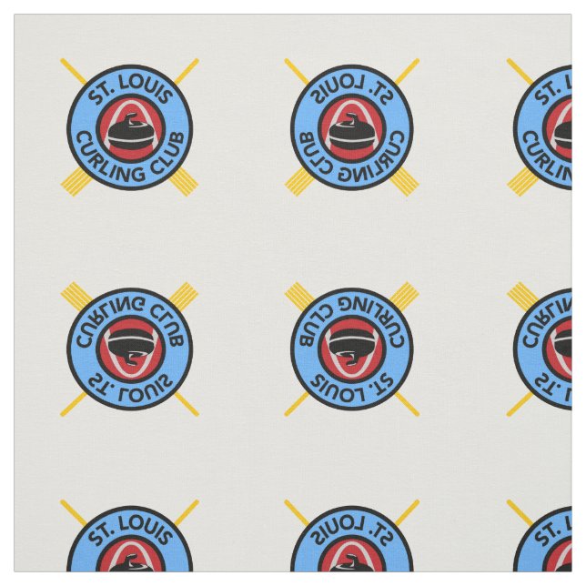 St Louis Curling Club fabric (Swatch)