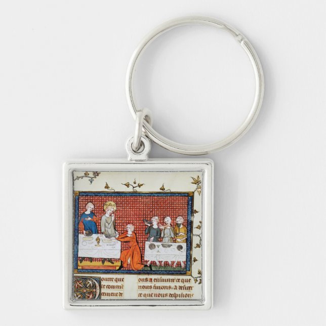 St. Louis Feeding,'Life and Miracles St. Key Ring (Front)