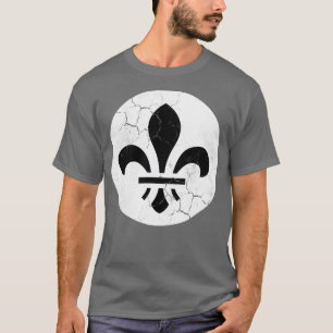 St Louis Flag Fleur de Lis T-Shirt