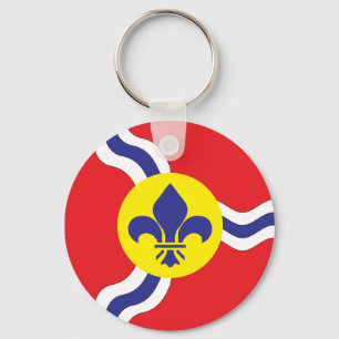 St. Louis flag Key Ring