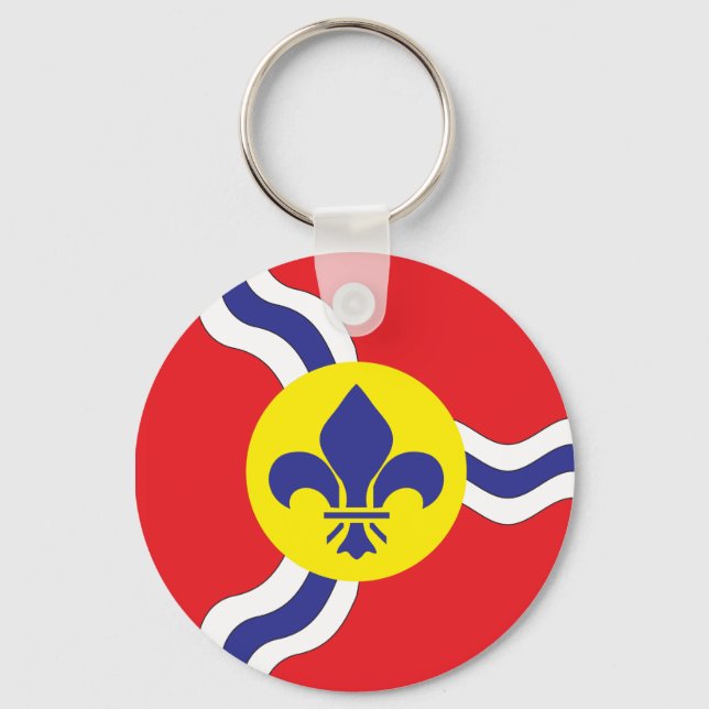 St. Louis flag Key Ring (Front)