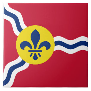 St. Louis Flag Tile