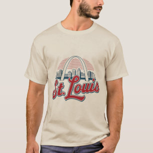 St. Louis Gateway Arch, Iconic City Pride T-Shirt
