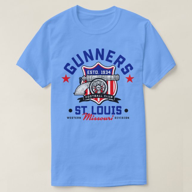 St Louis Gunners T-Shirt (Design Front)