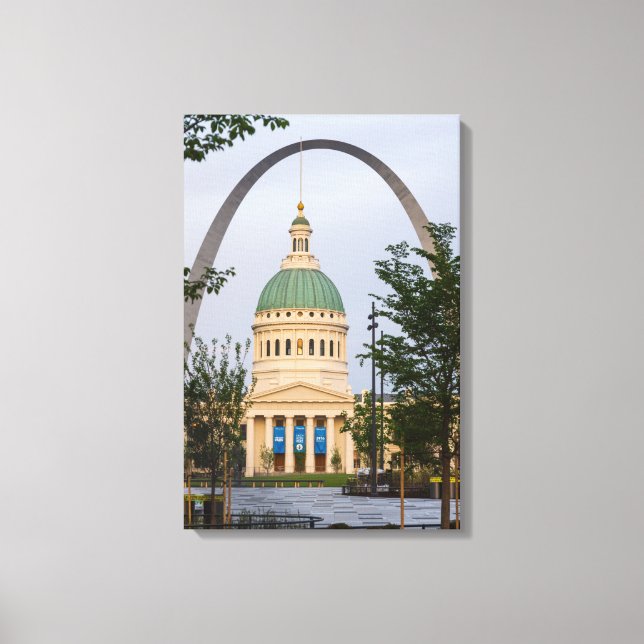 St Louis History Canvas Print (Front)