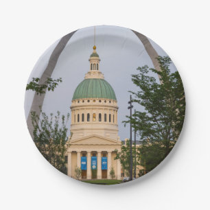 St Louis History Paper Plate