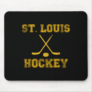 St. Louis Ice Hockey Sticks State Outile Stl Tee Mouse Pad
