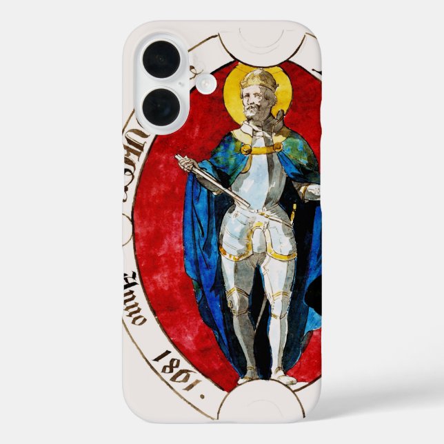St. Louis IX of France Patron of Kings Case-Mate iPhone Case (Back)