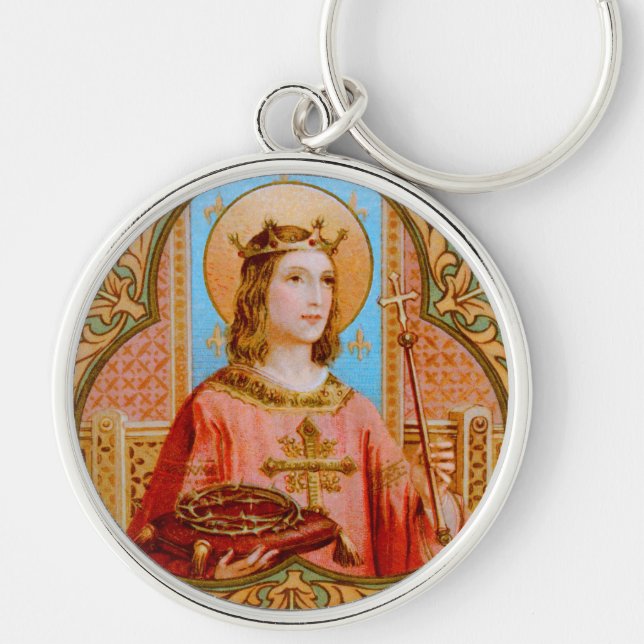 St. Louis IX the King (BK 004) Key Ring (Front)
