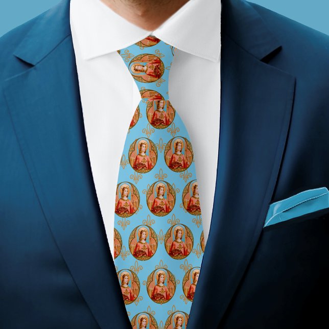 St. Louis IX the King (BK 004) Neck Tie (Creator Uploaded)